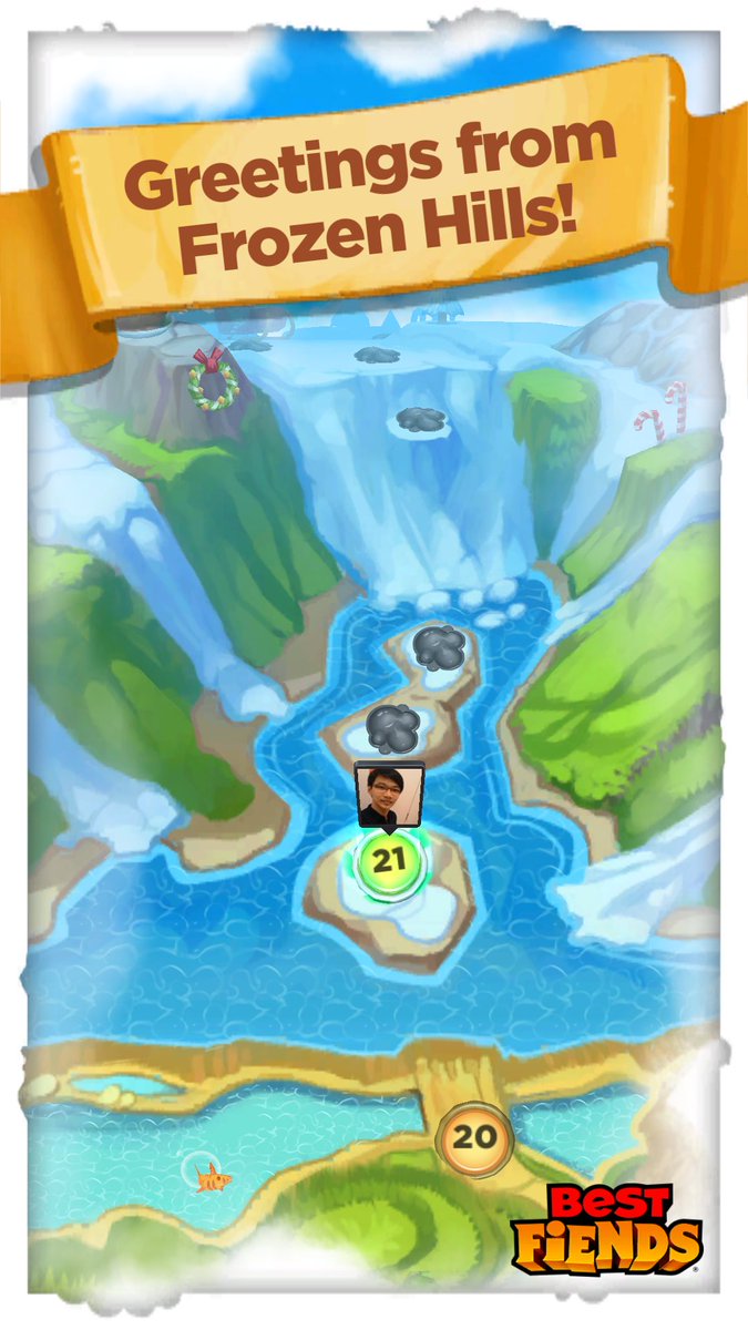 wintermoonie's tweet photo. Gate Opened! Bring on the Frozen Hills in #BestFiends - Download FREE - https://t.co/xE72d20gM5 via @bestfiends https://t.co/O2E1LNMNux