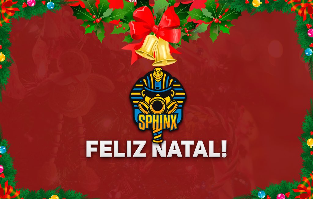 sphinX_Team's tweet photo. Nós do sphinX Team desejamos um ótimo Natal a todos! https://t.co/Pfyle1DiGq
