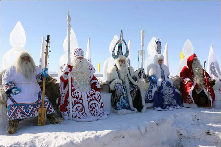 ロシアのサンタ強そうすぎるwwこれはボス