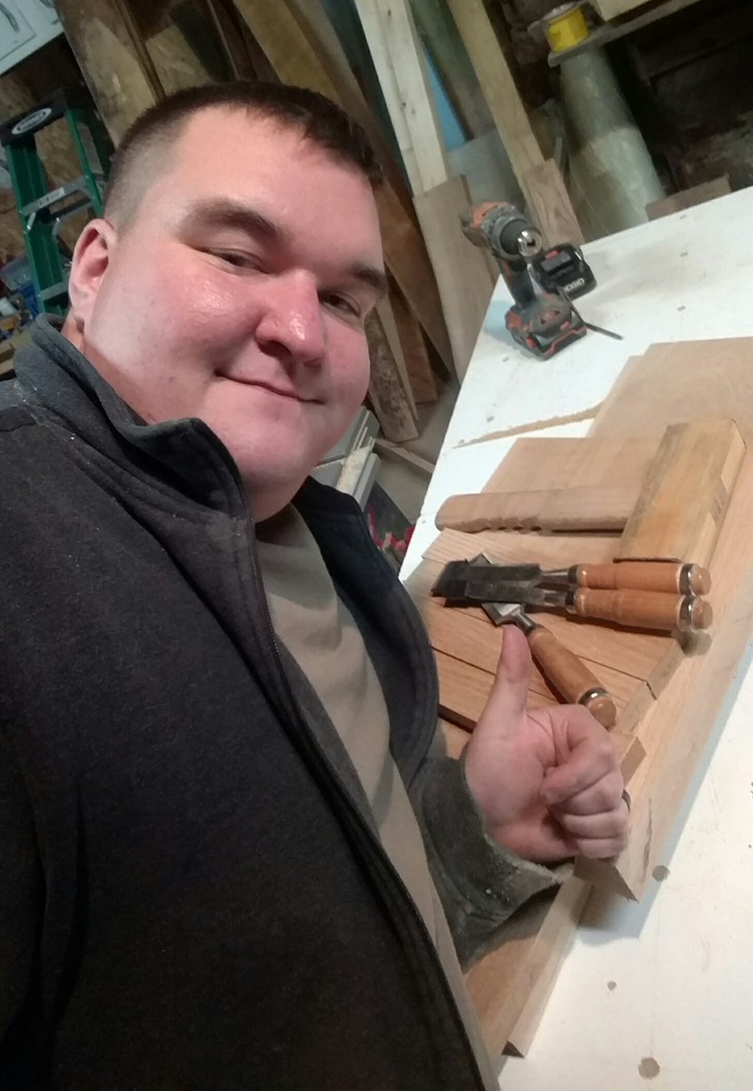 JDsWoodWorks's tweet photo. Burning the midnight oil on Christmas Eve... Love making those custom items for family! #Woodworking https://t.co/ufCemvxQUU
