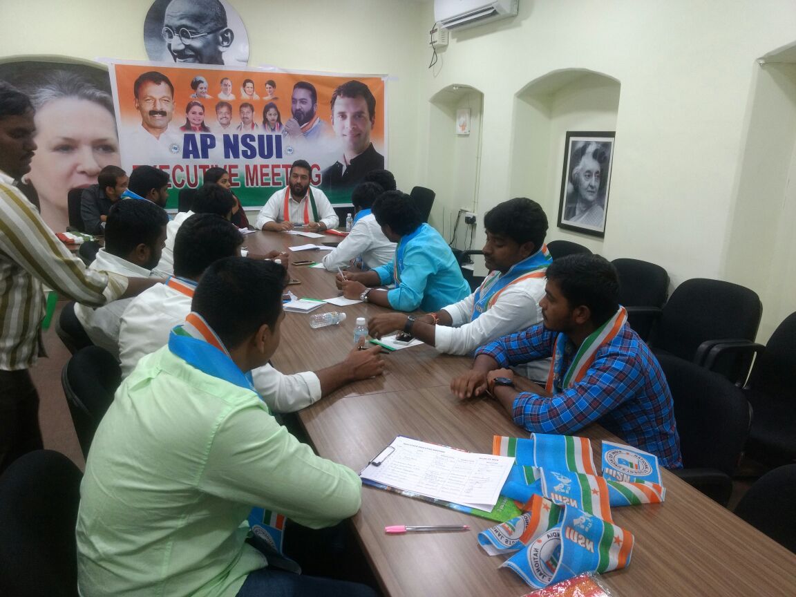 nsui's tweet photo. .@Fairoz_JK launched the membership for Andhra Pradesh State during the State Executive Meeting.
Last date - 31st January, 2017. https://t.co/WZVFQ0CT2z