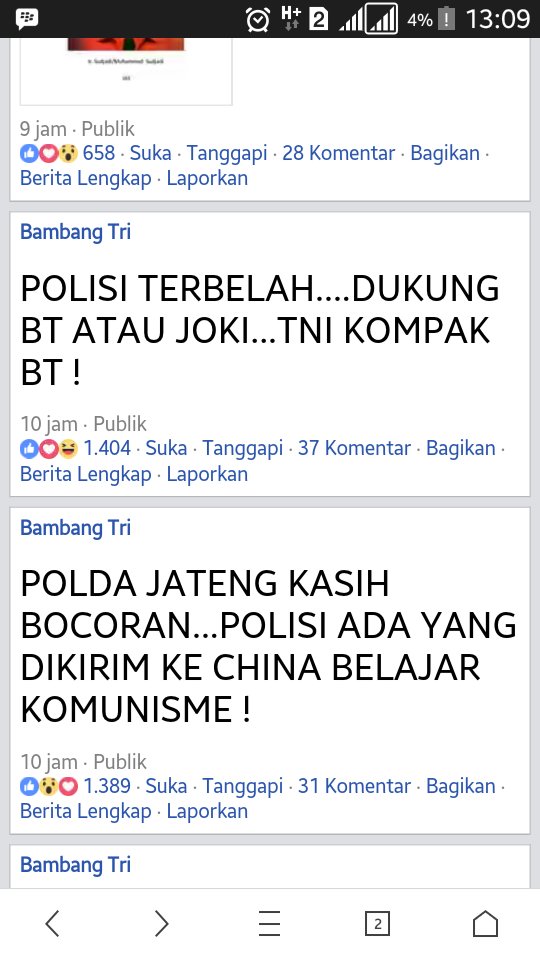Didi_saiful89's tweet photo. @HumasMetroJaya bambang tri kembali berulah..memfitnah institusi polri.. https://t.co/8JhCq90vtv