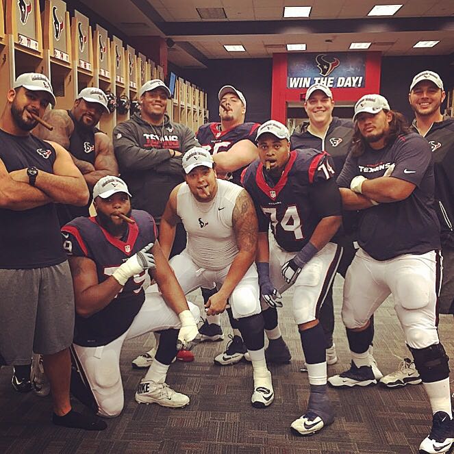 DuaneBrown76's tweet photo. Oh what a feelin! #AFCSouthChamps #Squuaaaad https://t.co/sktGZ51ADH