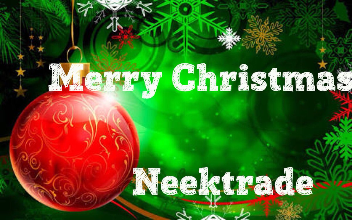 Neektrade's tweet photo. I would also like to take this opportunity to wish you a Merry Christmas, 
may you be in good company with friends and family 🎅🏽🎉🎁🌲 https://t.co/vPByrVsWTG
