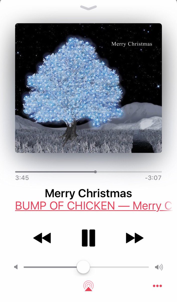 Chama Nowplaying Bump Of Chicken Merry Christmas T Co Weal9rmsdi
