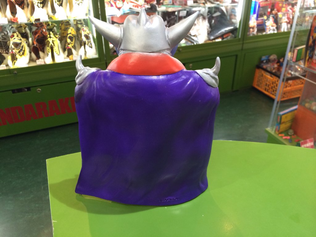 ミクロ少年塩ビ団☆】YS企画 超魔界村 魔帝サマエル ペイントソフビ