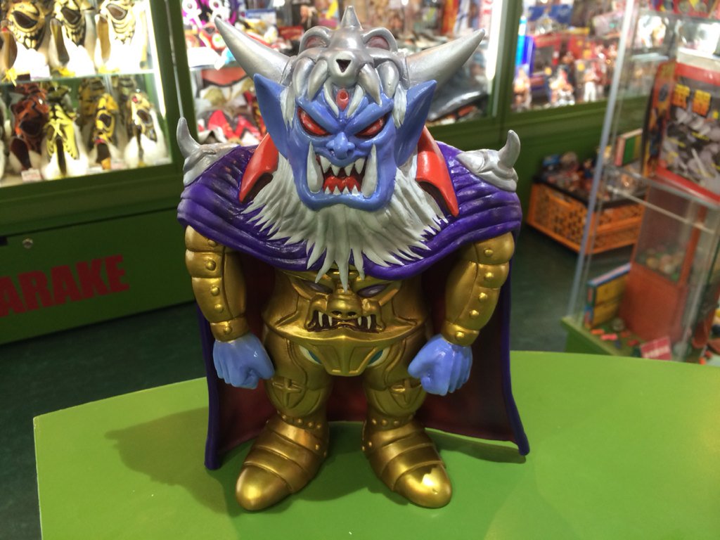 ズーモス ワンフェス2014 超魔界村 魔帝サマエル 塗装済完成品 ソフビ-