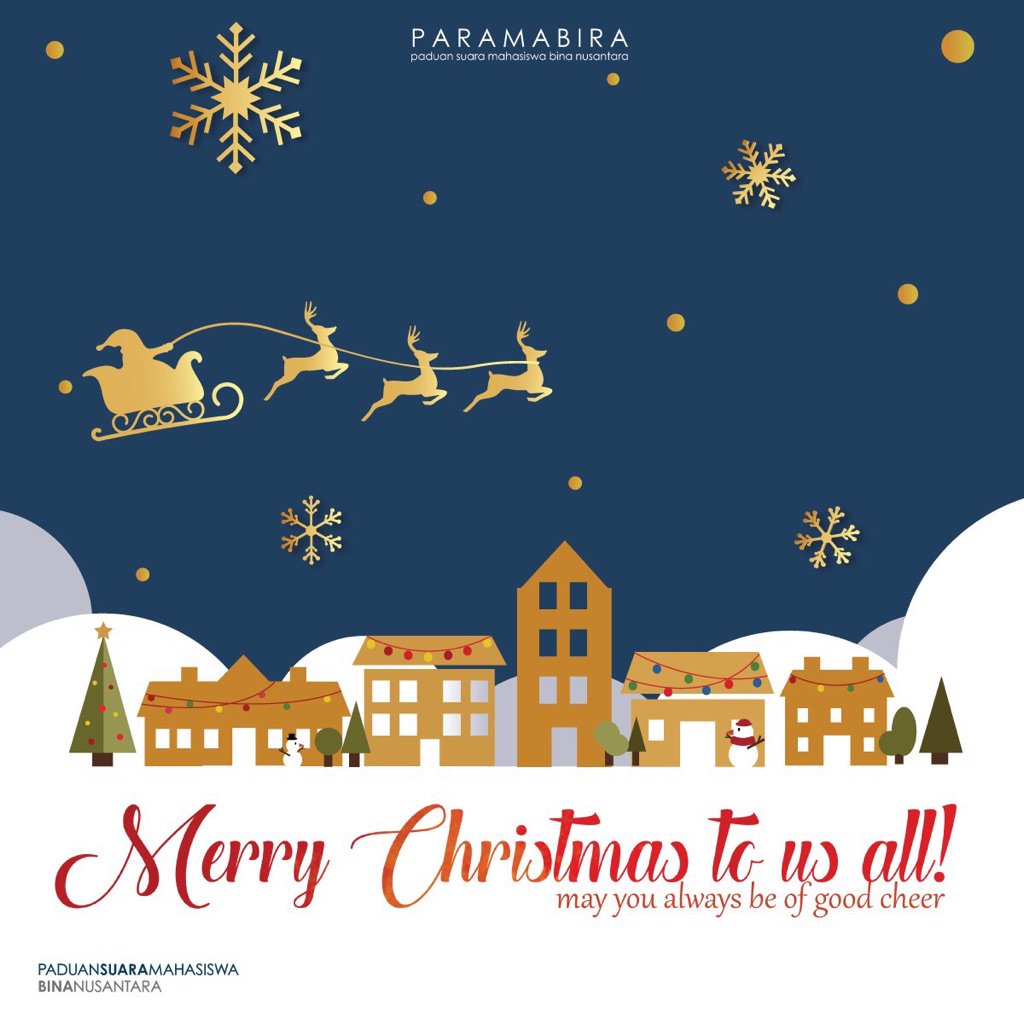 Because Christmas will be more dazzling and joyous if we keep this world with peace, tolerance and no hate. Happy Christmas everyone!