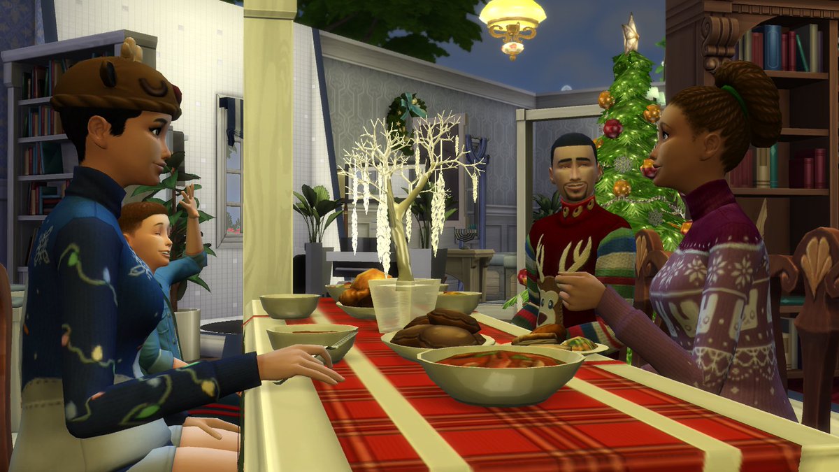 TheSimsUltimate's tweet photo. FELIZ NAVIDAD!! 🎄😄 https://t.co/6yTFD6Y4jj