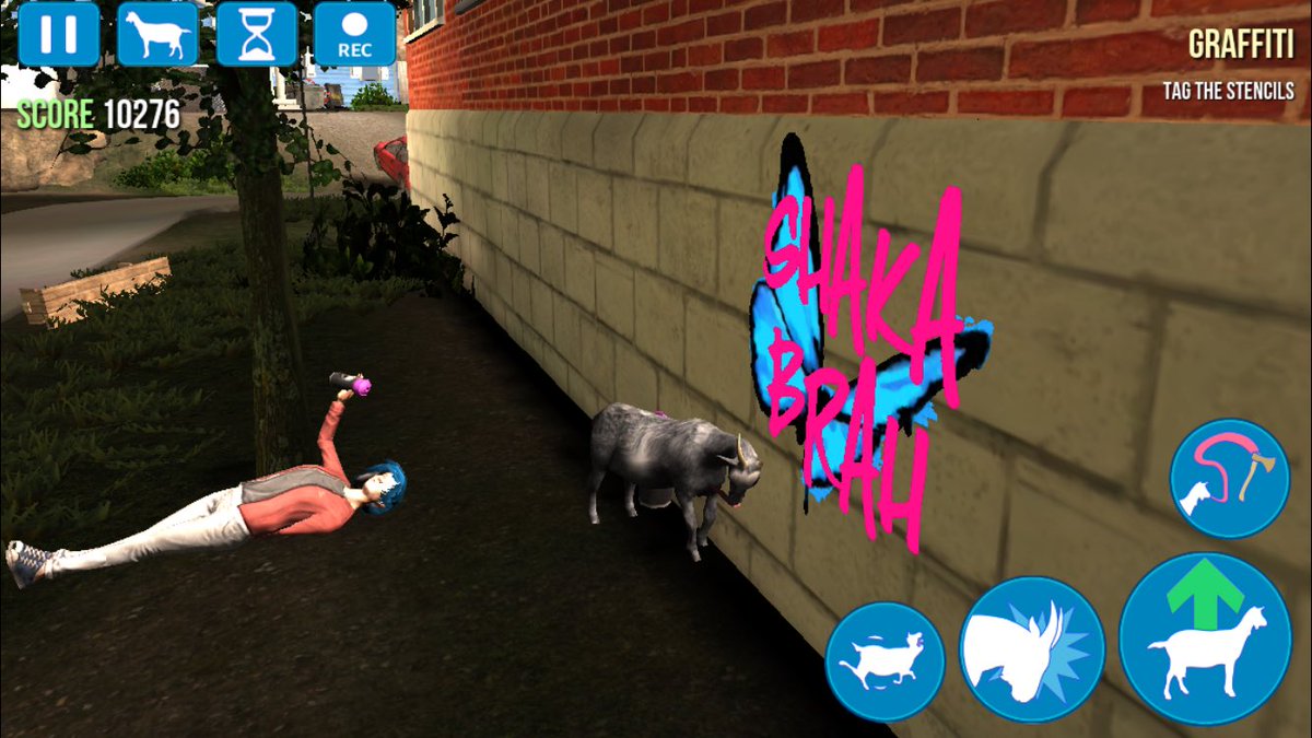 sugaredeventer's tweet photo. Lmao @ the @LifeIsStrange Easter eggs in goat simulator 😂 https://t.co/fyoZy63w1N