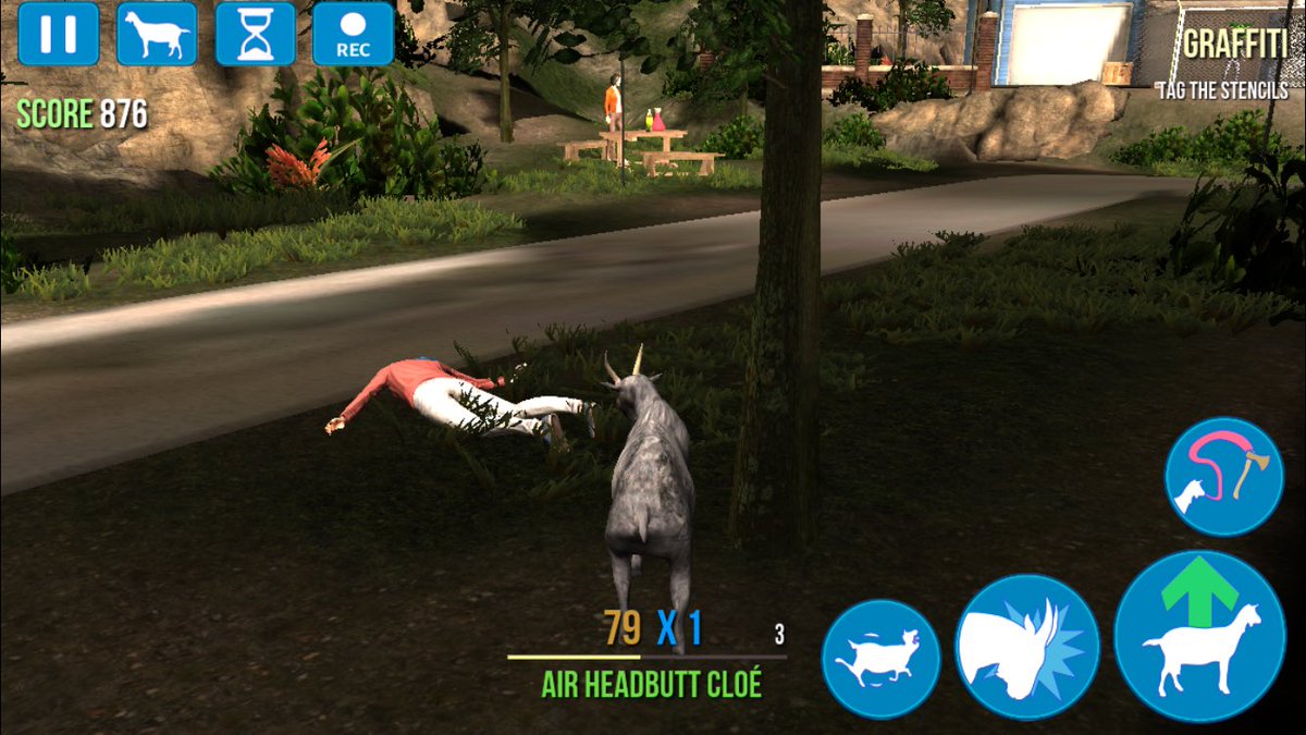 sugaredeventer's tweet photo. Lmao @ the @LifeIsStrange Easter eggs in goat simulator 😂 https://t.co/fyoZy63w1N