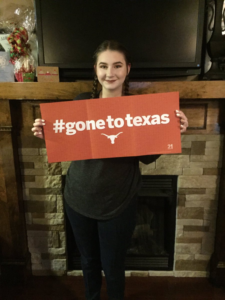 She got her program acceptance letter. Proud of you baby girl!! #gonetotexas #ut21