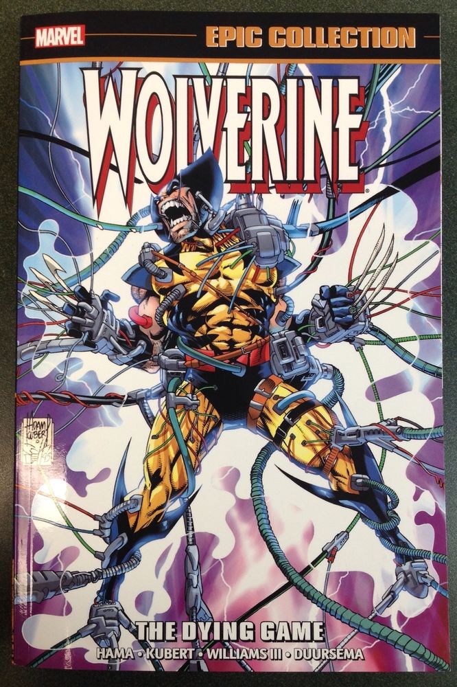 COMIXReliefPA's tweet image. WOLVERINE - THE DYING GAME TPB 8 MARVEL EPIC COLLECTION $15 Off Cover Price dlvr.it/MyRpnf #COMIXRelief
