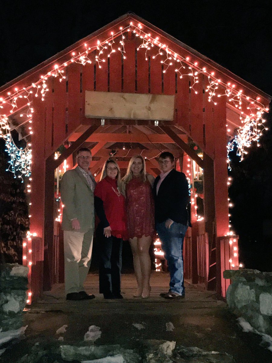 Enjoyed church service tonight back home in Bethany celebrating the miracle of Christmas. Merry Christmas from our family to yours!
