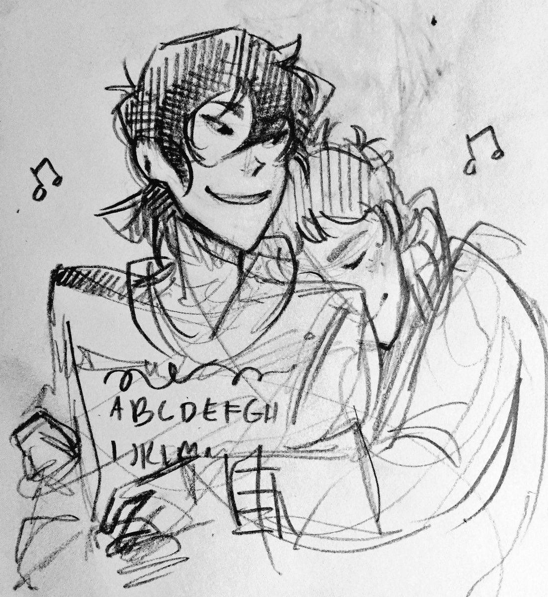 Wine and scribbles ? messing around with ideas for klancemas this week 