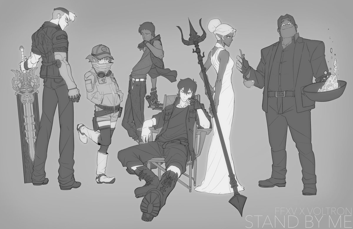 steve 인창 ahn on twitter stand by me voltron x ffxv happy