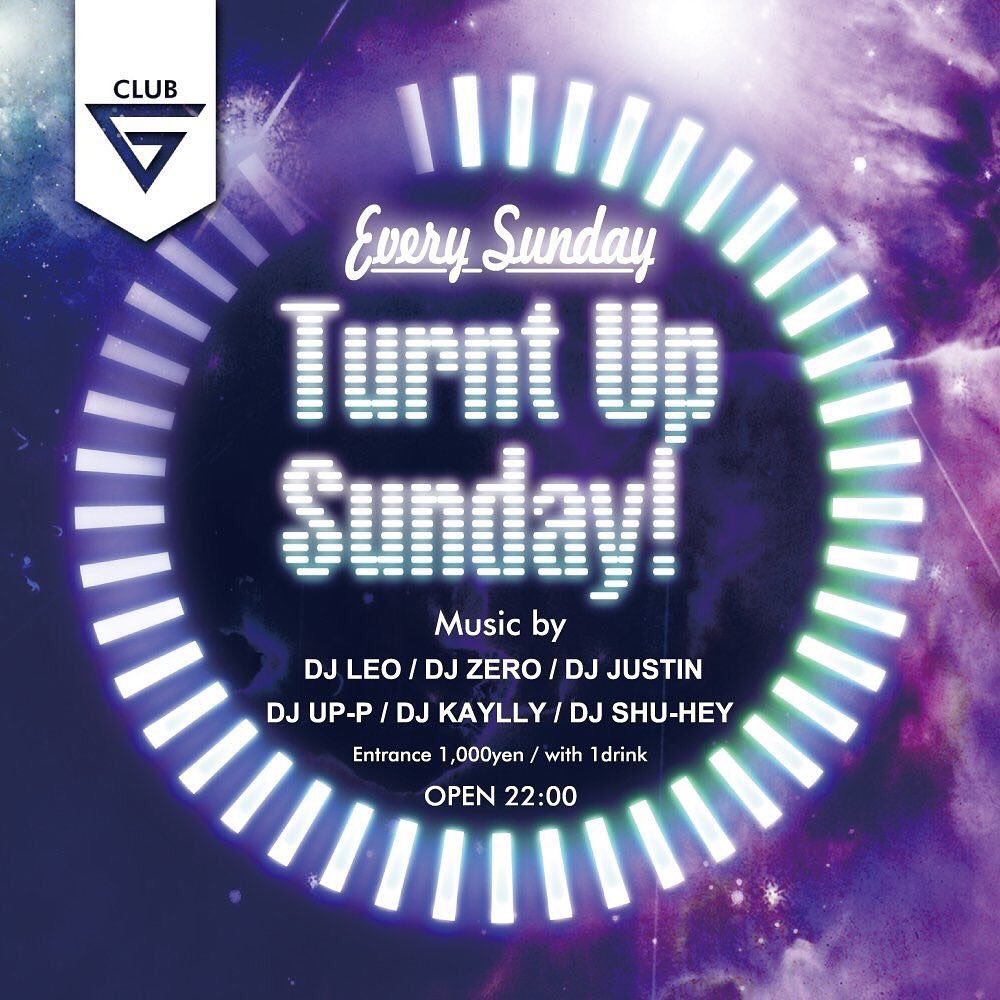 DjSHU_HEY's tweet photo. To Night👐
”Turnt Up Sunday”at.hiroshima CLUB G
Let's Christmas Party🎅🎄🎂🍾 #タナサー #TurntUpSunday #広島 #hiroshimaclubG #party #hiphop #入場無料 https://t.co/vOozuJItnV