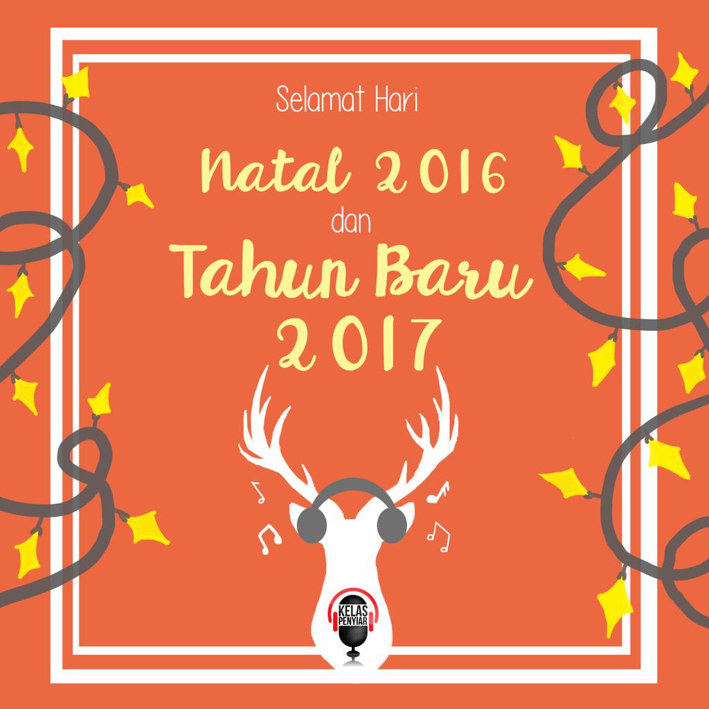 Kami segenap keluarga besar Kelas Penyiar Indonesia mengucapkan: merry Christmas! Damai Natal selalu bersamamu.