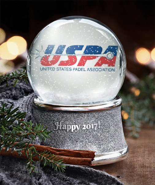 The #USPadelAssociat wishes everyone #HappyHolidays. We appreciate everyone's participation helping #padel #Prosper in #USA.
Happy 2017!