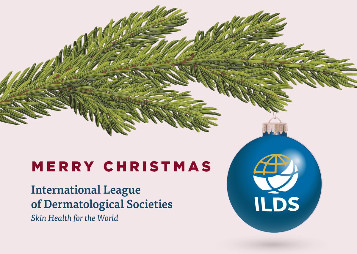 ILDSDerm's tweet image. Warmest greetings from @ILDSDerm to everyone celebrating Christmas  #Christmas #dermatology