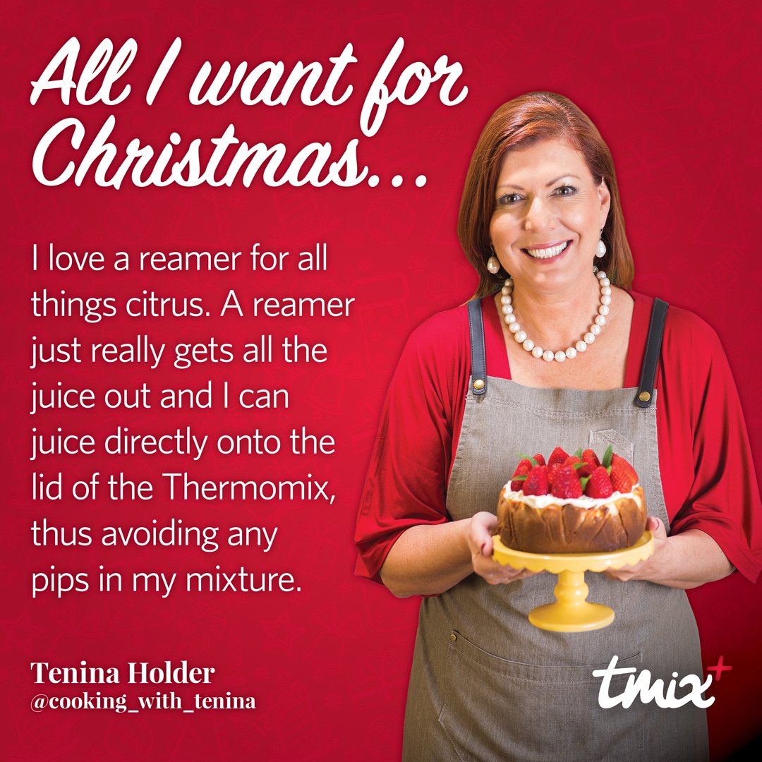 TMixPlus's tweet photo. Did you receive some wonderful foodie Christmas presents? @TeninaHolder shares what was on her Christmas list.
#tmixplus #thermomix #bimby https://t.co/7jZB8PRQ2e