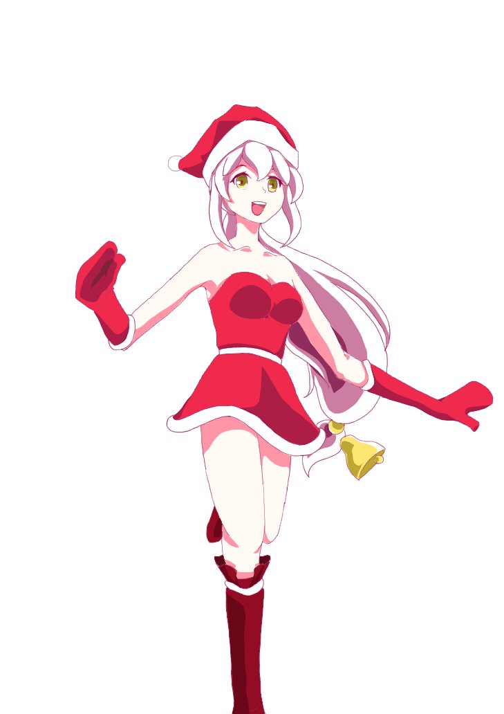 独り悲しいクリスマスを過ごす私は クリスマスの衣装を着た可愛い女の子の絵を描きな Iのイラスト 独り悲しいクリスマスを過ごす私は クリスマスの衣装を着た可愛い女の子の絵を描きな Iのイラスト