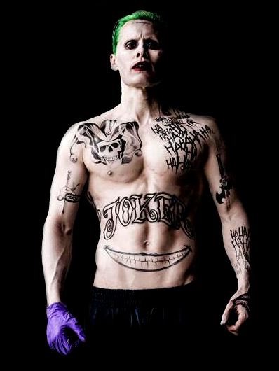 EllisXanne's tweet photo. Call me weird but Somethin about joker in suicide squad is kinda sexy 😍😬 https://t.co/rjwCTNDMlf