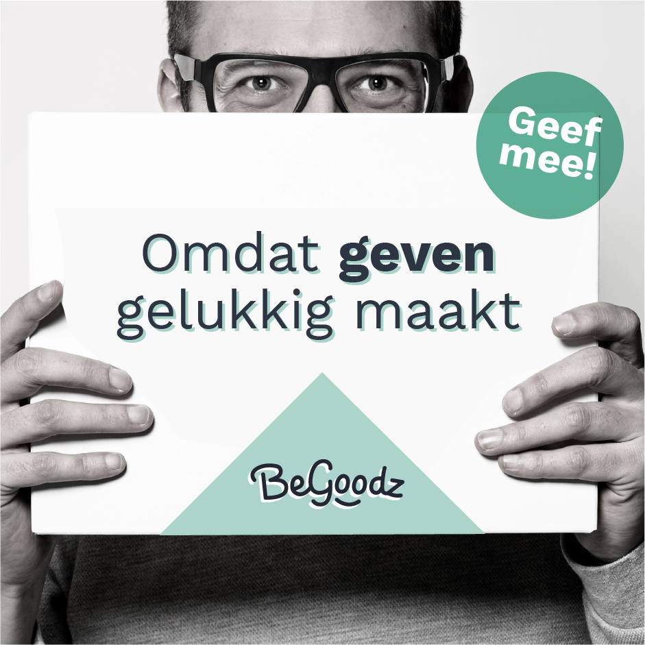 BeGoodz's tweet image. Let deze dagen eens op wat een cadeau géven met JOU doet. Geven maakt gelukkig...! Fijne Geefdagen allemaal! begoodz.nl