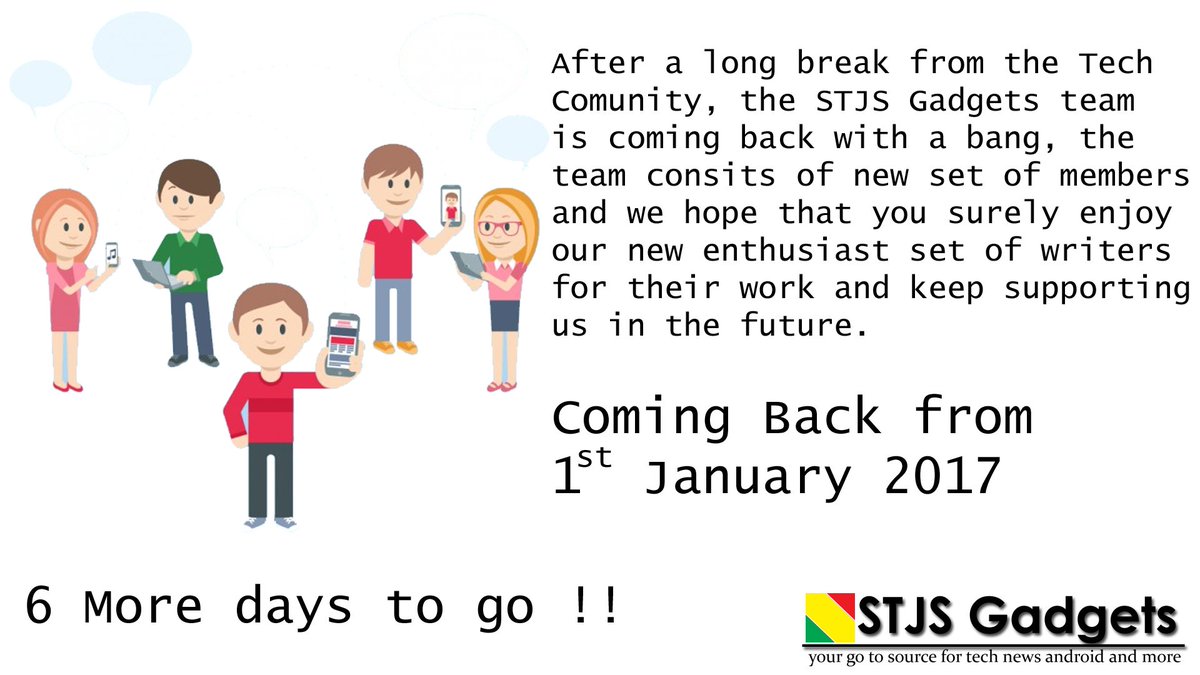 STJSGadgets's tweet image. A new Start coming from this new year !! Stay tuned !! For more information :- facebook.com/STJSGadgets/ph…