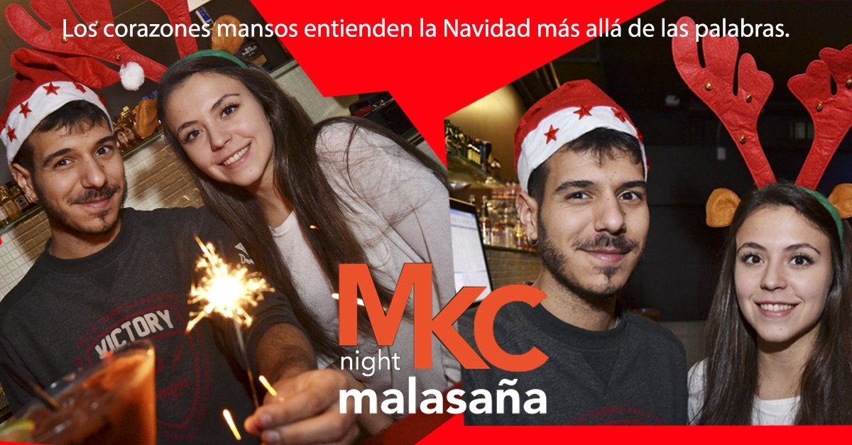 Y.... Aunque se pierdan otras cosas a lo largo de los años, mantengamos la Navidad como algo brillante! Felices fiestas desde #MKCMalasana