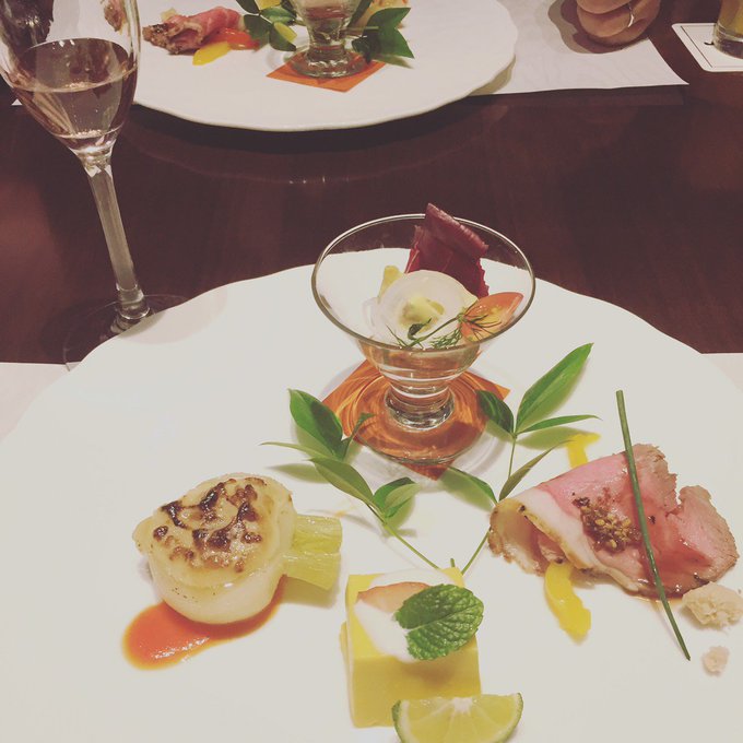 彼氏と1人一万円するディナーいってきた!黒毛和牛すごく美味しかった! 