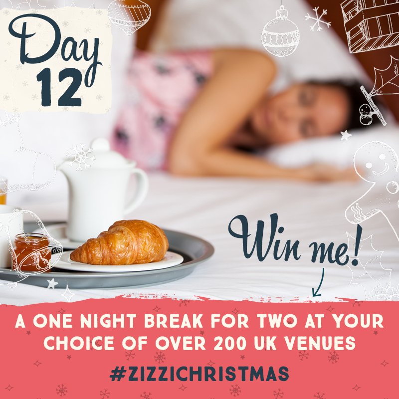 We have reached the summit of our Christmas Giveaway! To win a night's break for two, simply follow us &amp; hit RT!* #ZizziChristmas