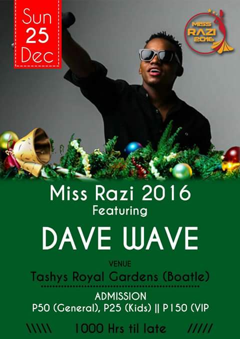 Davewave_BW's tweet image. Today we crown Miss Razi 2016/2017
#MissRazi2016