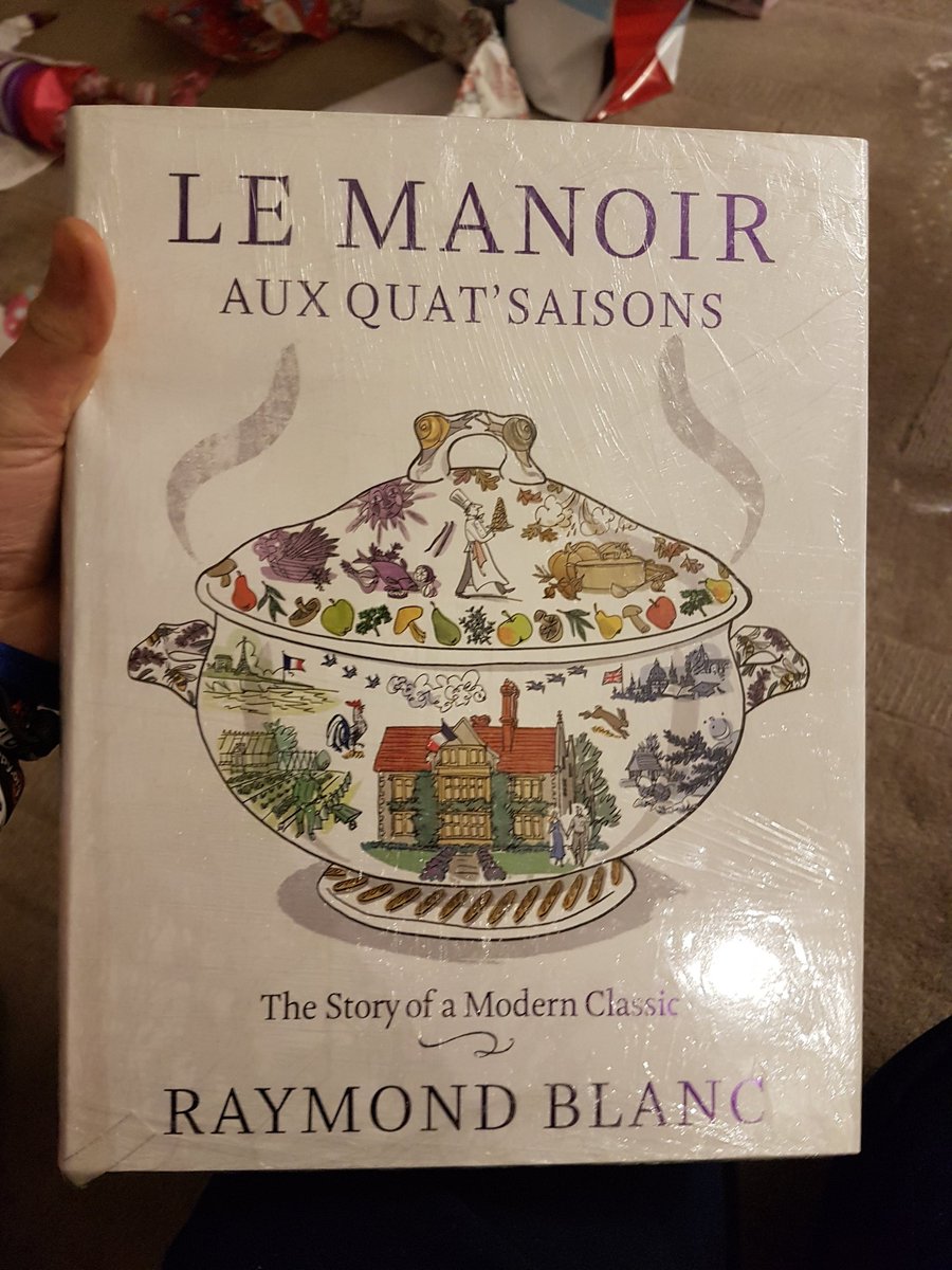 Best Xmas present and what a book it is <a href="/raymond_blanc/">Raymond Blanc</a> <a href="/lemanoir/">Le Manoir aux Quat'Saisons, A Belmond Hotel</a>
