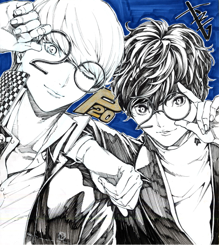 斉藤ロクロ Rokuro Saito ペルソナthフェスお疲れ様でございました 展示に参加させて貰った色紙の掲載ok戴いたので便乗メリ クリスマ ス 斉藤ロクロ Rokuro Saito ペルソナthフェスお疲れ様でございました 展示に参加させて貰った色紙の掲載ok戴いたので便乗メリ クリスマ ス