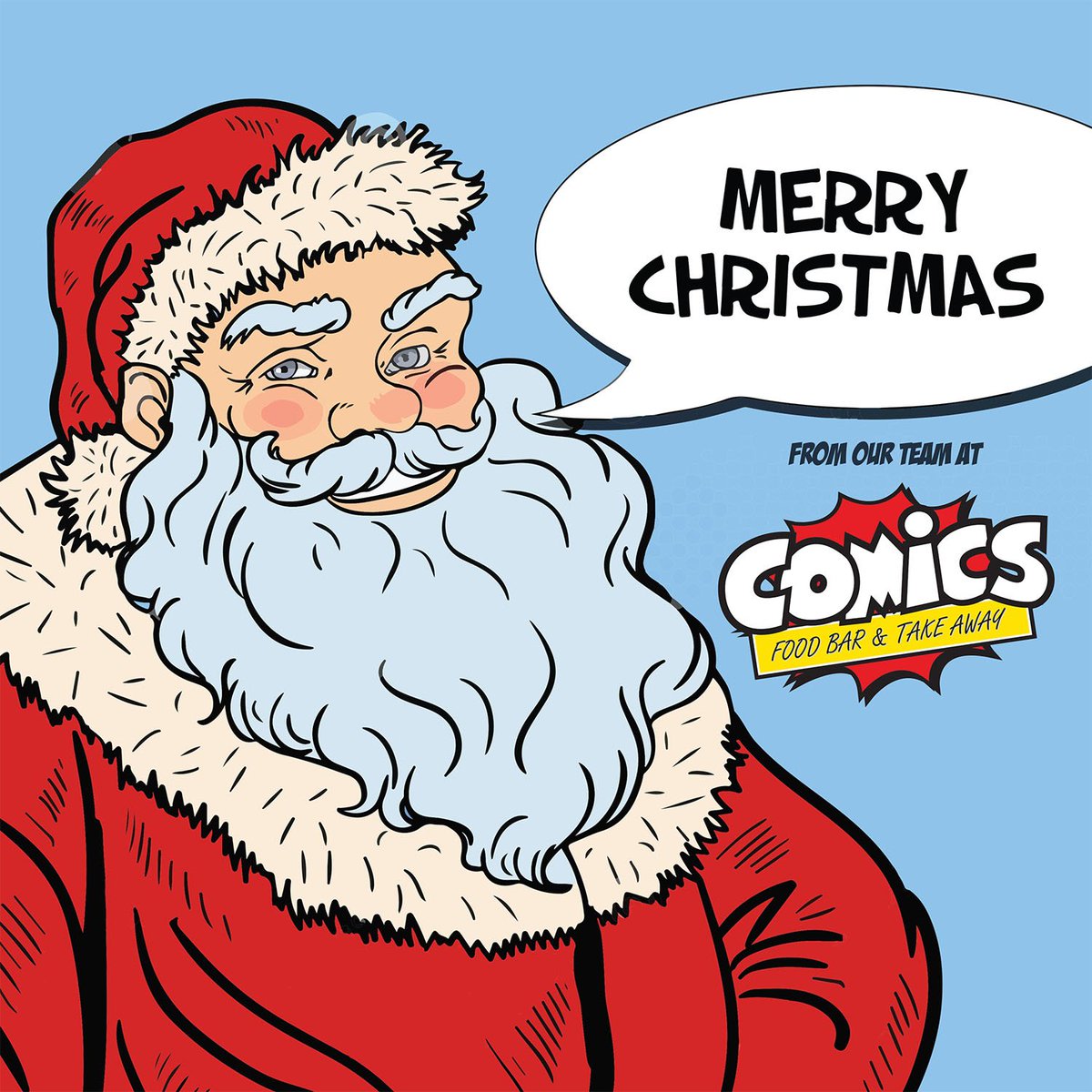 Comics Food Bar tweet media