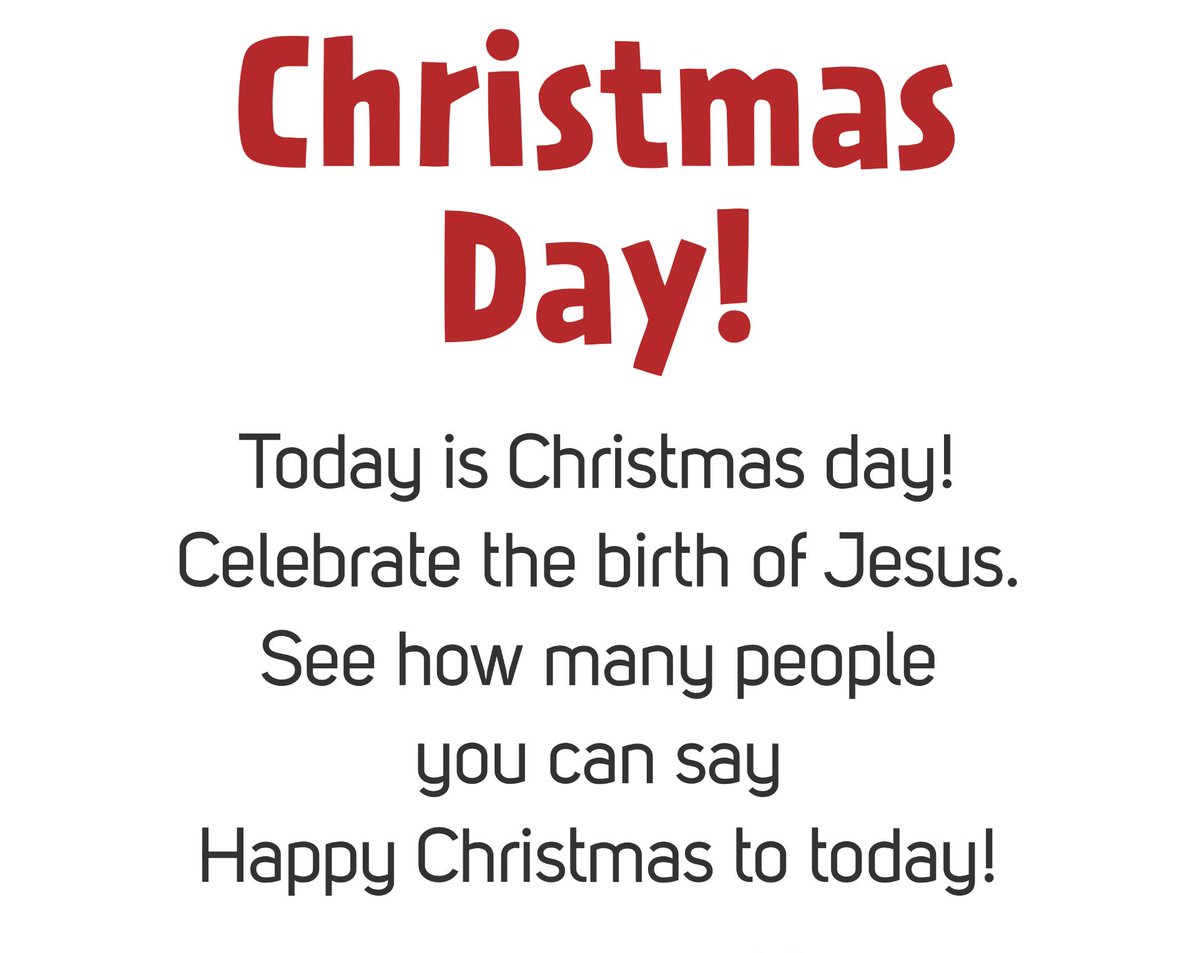 LiveAdvent's tweet image. ITs Christmas Day!
Share the #JoyToTheWorld that the birth of Jesus brings today
#LiveAdvent