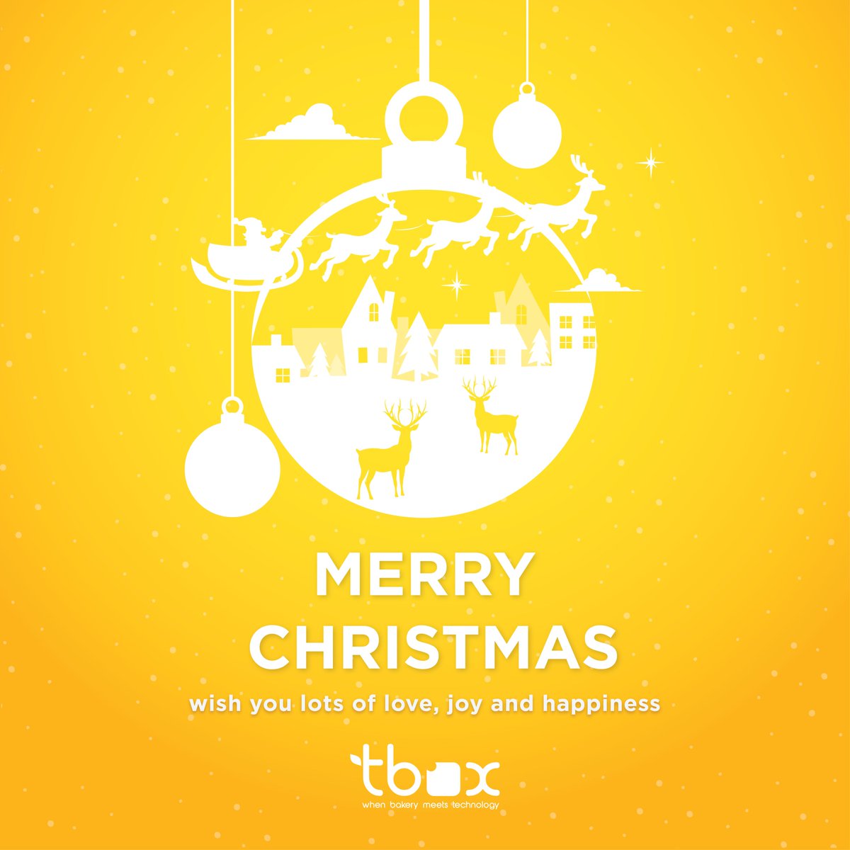 tboxbakery's tweet image. May the message of Christmas fill your life with joy and peace. Best wishes to you and your family during this holiday season.
- TBOX Bakery