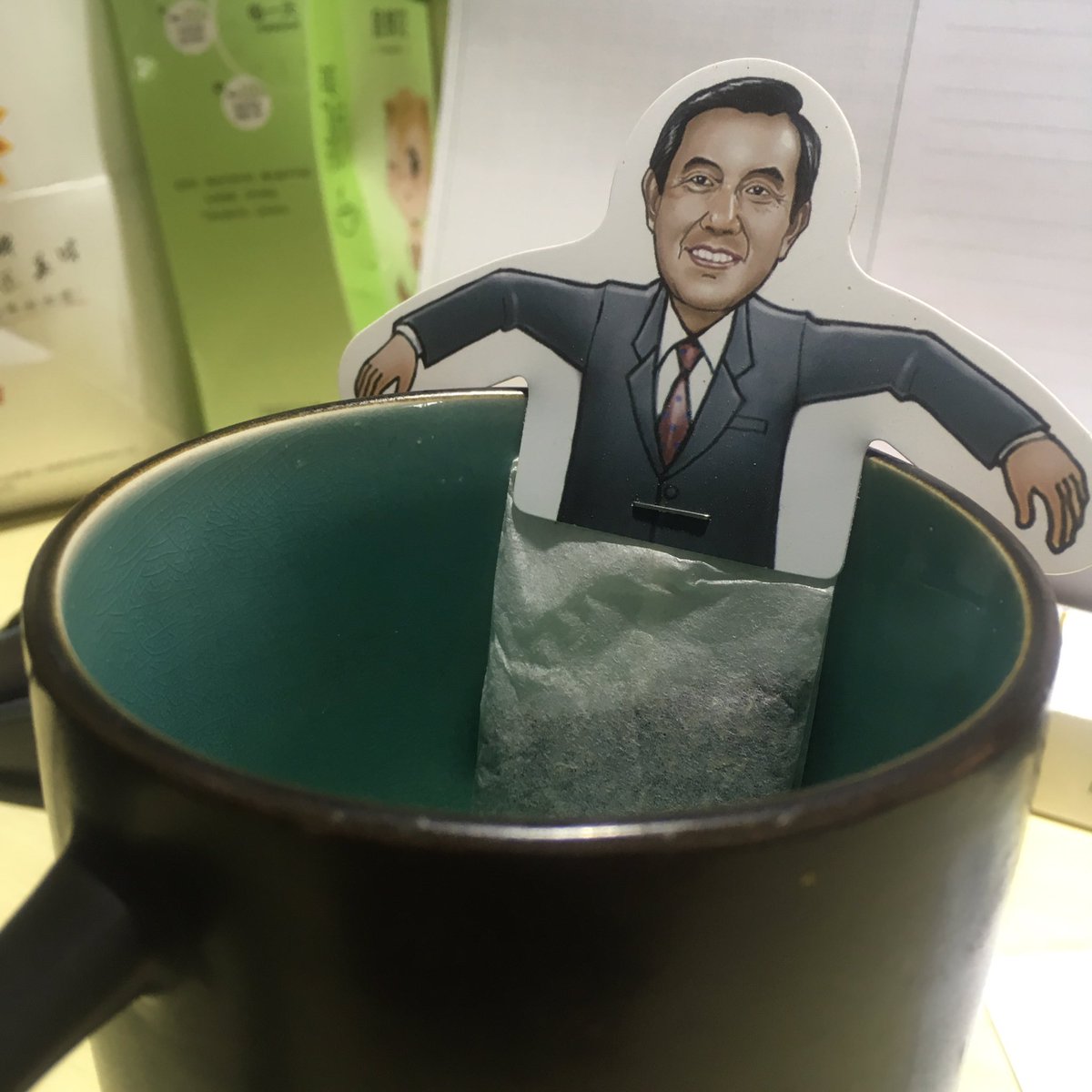 hahaha，humorous tea pot😄😄😄😄