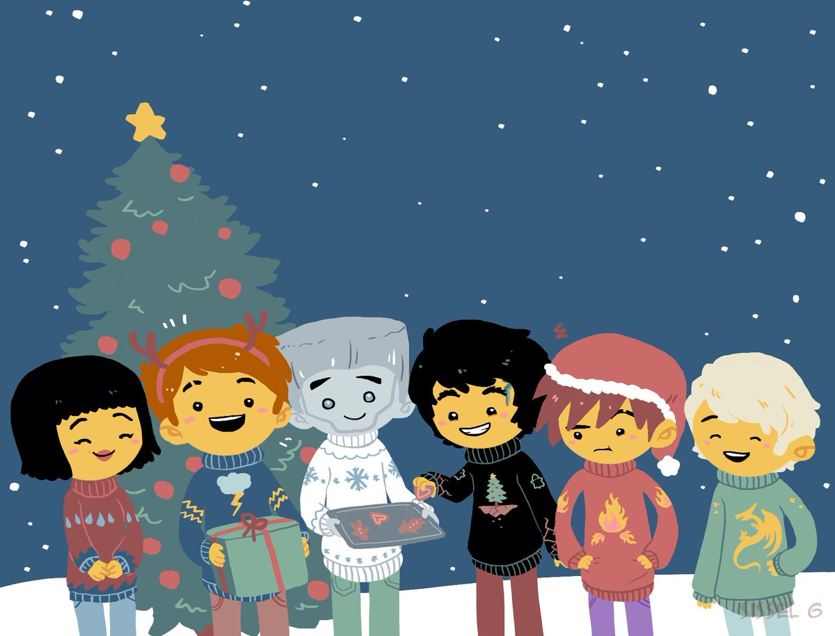 sisselicious's tweet photo. Now for the final christmas requests, the ninja in ugly christmas sweaters <3 have a great day everyone, merry christmas and happy holidays! https://t.co/5NVZJZ5m5B