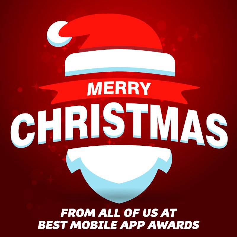 BestAppAwards's tweet image. Merry #Christmas from our family to yours...