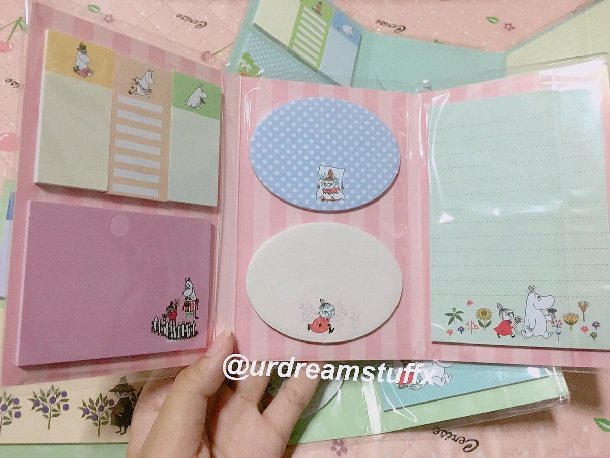 urdreamstuffx's tweet image. ꒰✏️MOOMIN꒱*,Post-it มูมิน⋮60บาท/ชิ้น⭐️⋮แบบนี้คุ้มสุดๆค่ะเพราะว่ามีหลายขนาดให้เลือกใช้เลย! ใครชอบทำช็อตโน้ตแนะนำเลยฮับ!💗💗 #รีวิวเครื่องเขียน