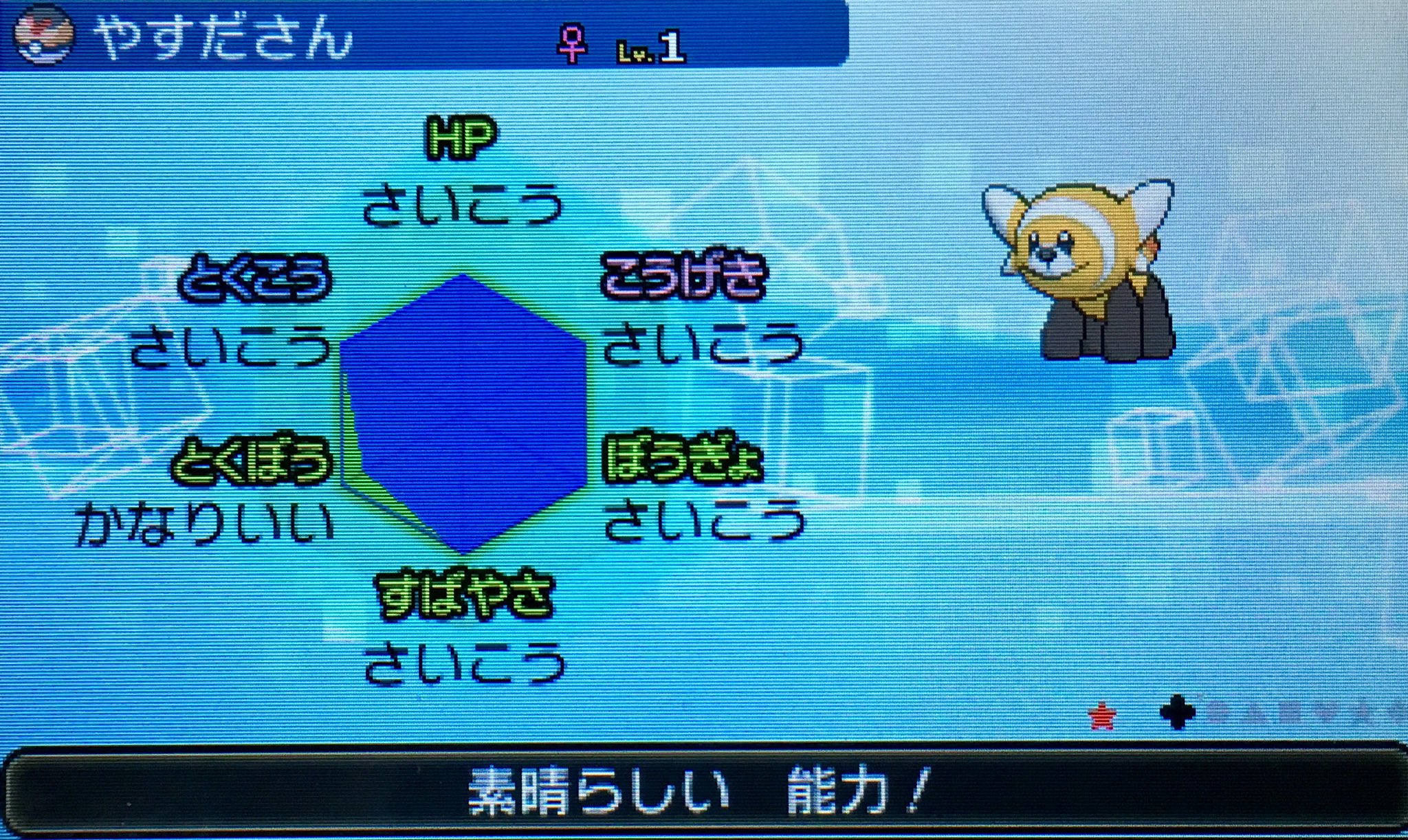 隼レイカ はやぶさの色違いヌイコグマが生まれました ポケモンサンムーン 色違いポケモン T Co Op7jic6ene Twitter