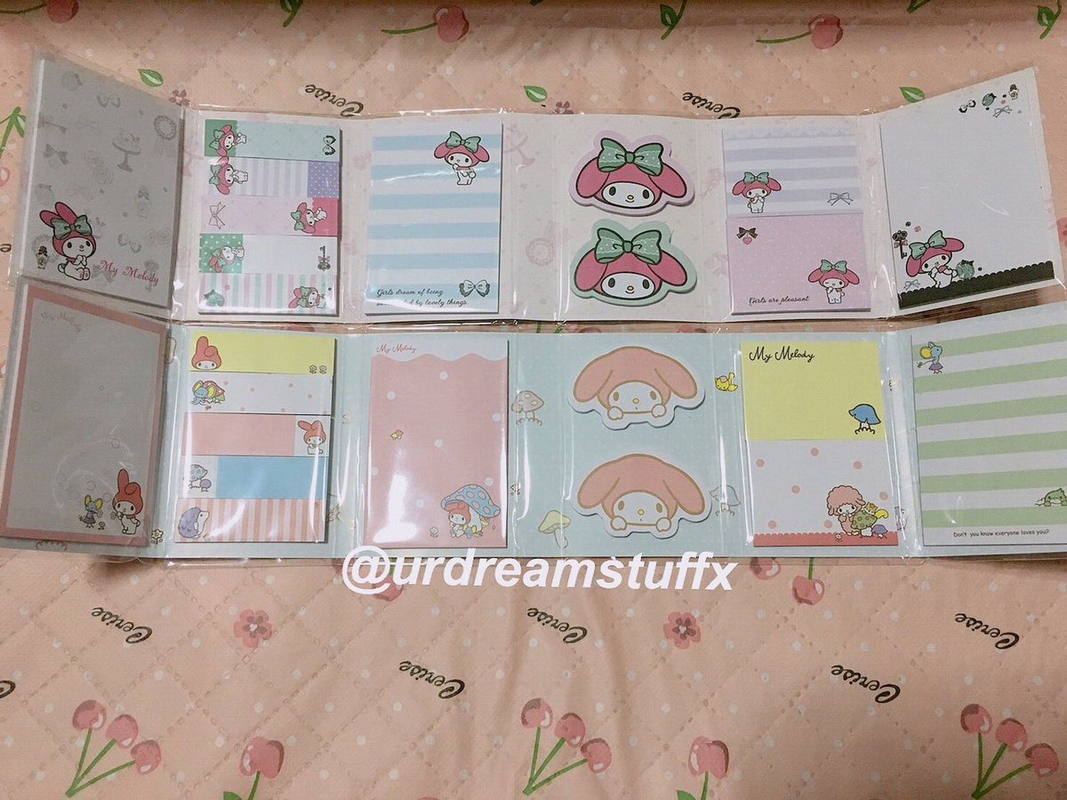 urdreamstuffx's tweet image. ꒰✏️My Melody꒱*,Post-it มายเมโลดี้⋮70บาท/ชิ้น⭐️⋮น่ารัก+คุ้มมากกx100! แถมพกง่าย ใครเป็นสาวกห้ามพลาดจริงๆคั้บ เราก็ใช้🙈💗 #รีวิวเครื่องเขียน