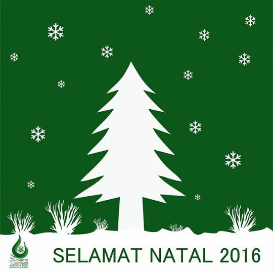 Hendaklah langit bersukacita dan bumi bersorak-sorai di hadapan wajah Tuhan 
Karena Ia sudah datang.
Selamat Natal bagi  yg merayakan💕