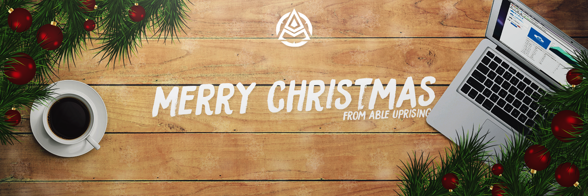AbleUprising's tweet photo. Merry Christmas from the AbleUprising family! 🎄 https://t.co/10sPD8TGZN