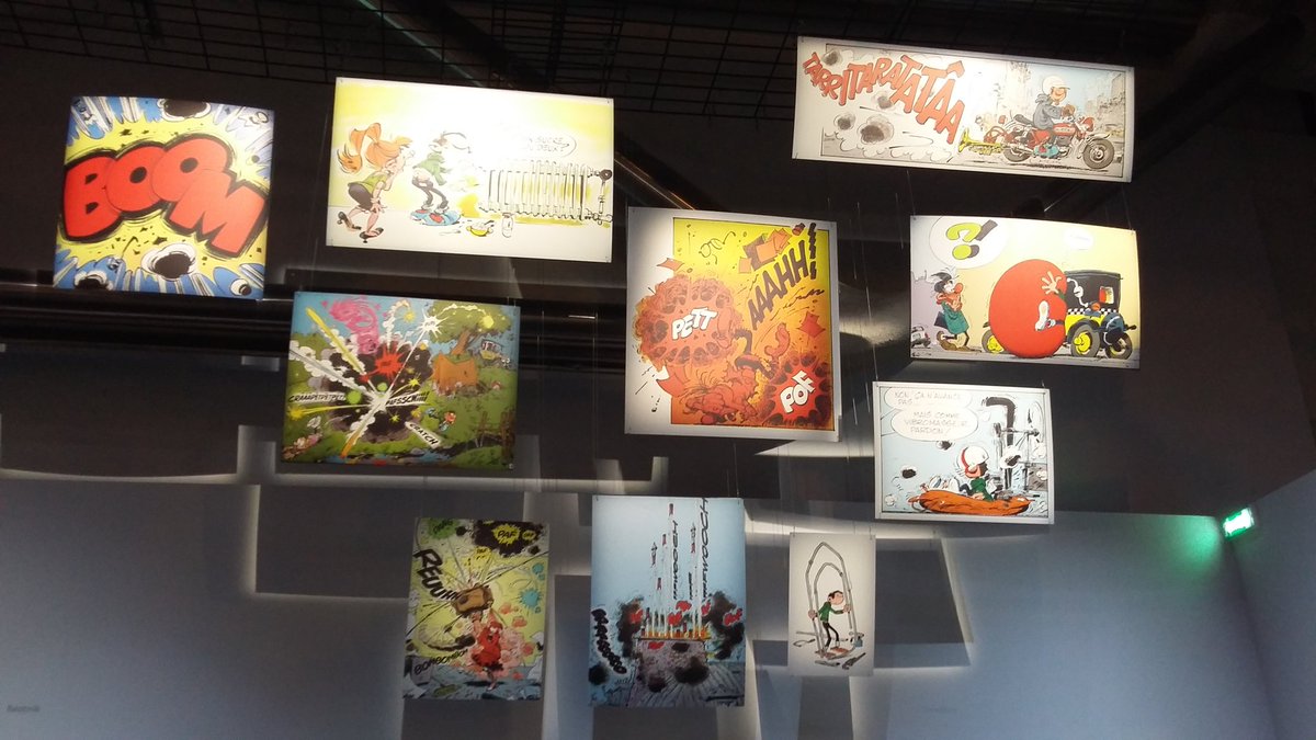 ClementTournier's tweet photo. Expo Gaston au centre Pompidou il y a 3 jours ! Sympas même si on n'y apprends rien de nouveaux #Gaston https://t.co/ASpLXx4Xqo