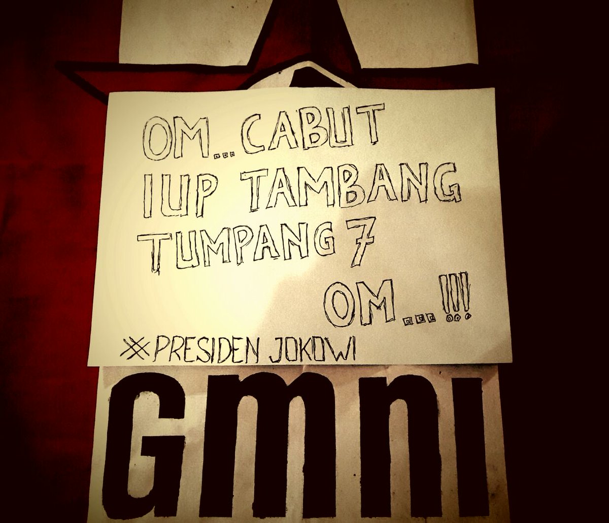 Ikut"an yg lagi hits ah....
Om cabut IUP tambang emas tumpang pitu Om.

<a href="/forbanyuwangi/">#TutupTambangEmasTumpangPitu</a> <a href="/tumpangpitu/">T7</a>