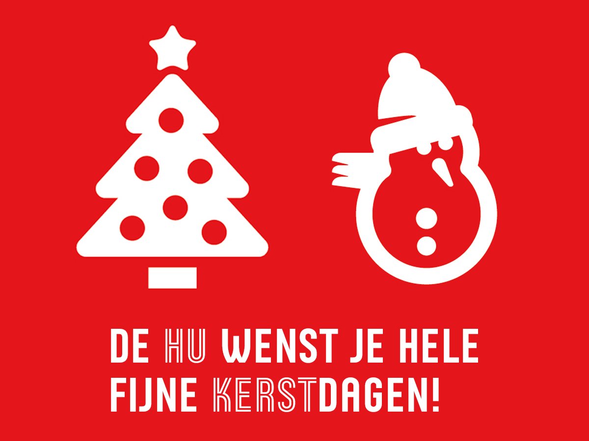 HU_Utrecht's tweet photo. We wensen al onze studenten, medewerkers en relaties fijne feestdagen toe! https://t.co/2xo2txriOb