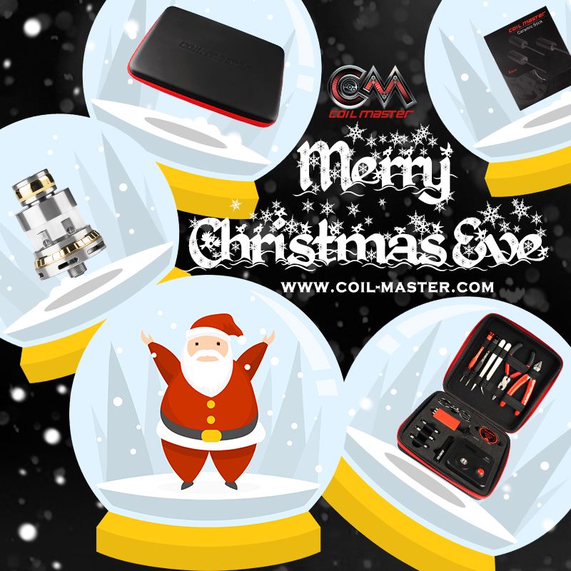 coilmasternet's tweet photo. Merry Christmas !!! 😝🙌🎅🎄🎉 
#coilmaster #MonstruitoFlyingSaucerRDAV2 #kbagmini https://t.co/RubSsdGIhu